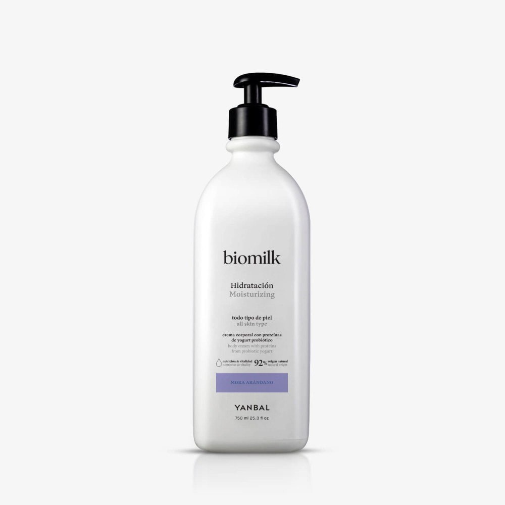 Biomilk crema corporal Mora Arandano 750 ml
