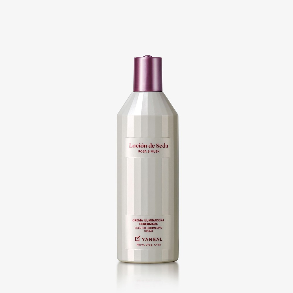 LOCION DE SEDA ROSA & MUSK 210g LOCION DE SEDA ROSA & MUSK 210g