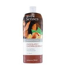 SHAMPOO CHOCOLATE Y CASTAÑA AVON SENSES 750ml