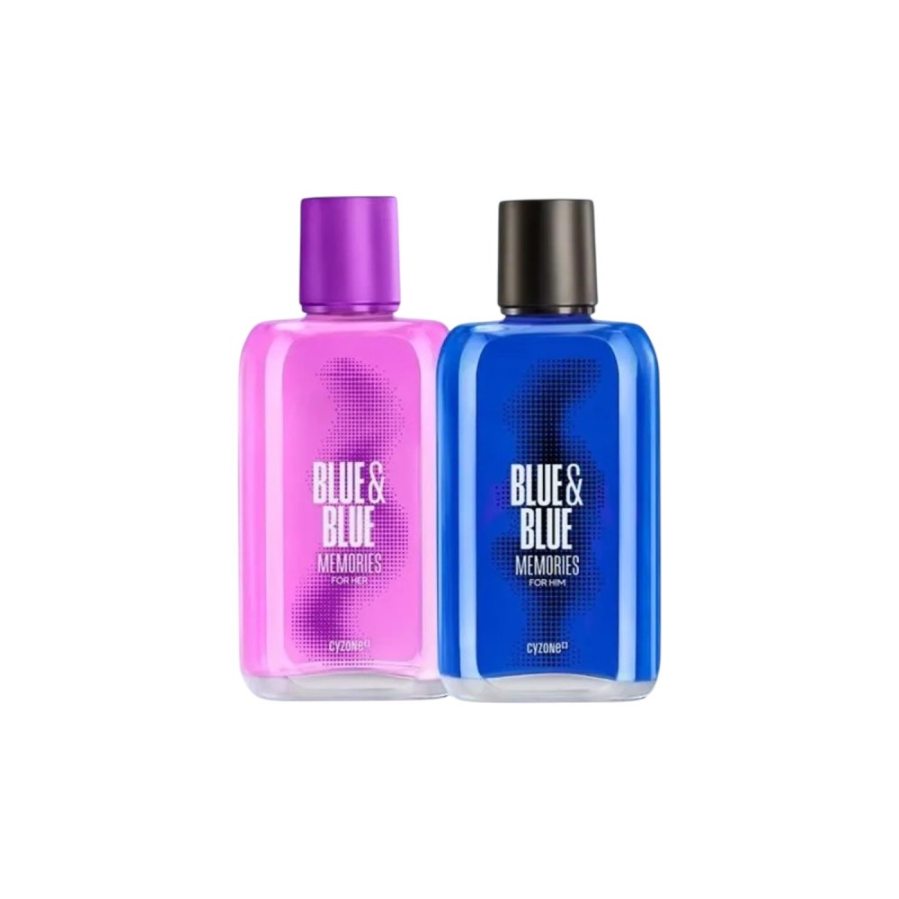 Blue & Blue Memories For Him - Her