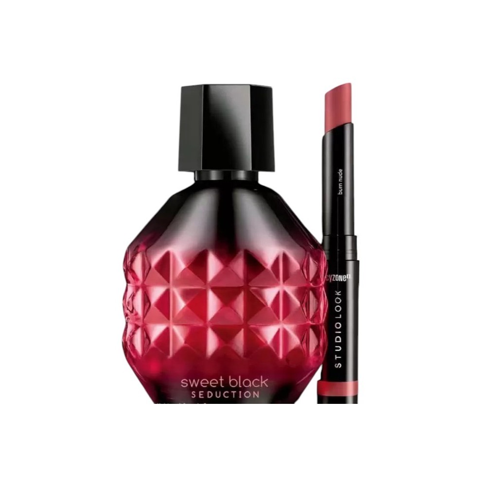 SWEET BLACK SEDUCTION MAS LABIAL BARRA MATE BURN NUDE