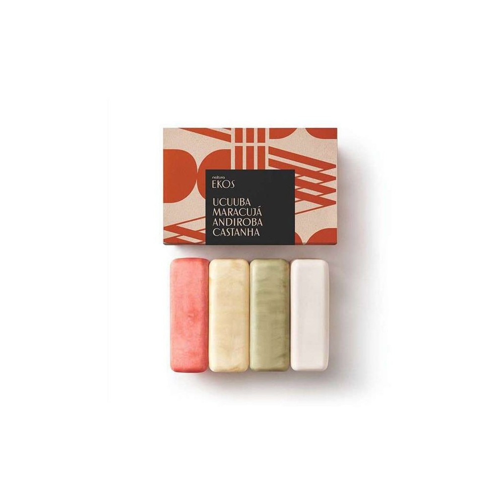 JABONES CREMOSOS EKOS UCUUBA, MARACUJA, ANDIROBA Y CASTANHA