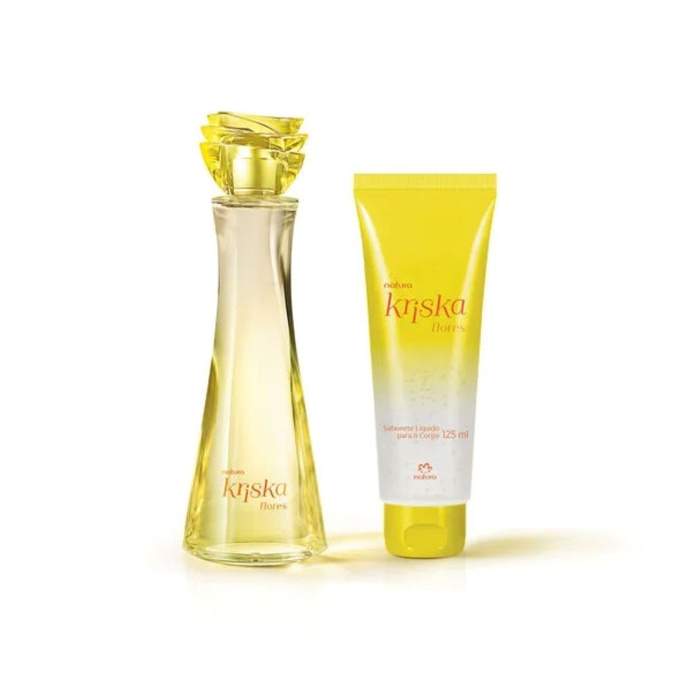 Kriska Flores Perfume de Mujer con Jabon Liquido