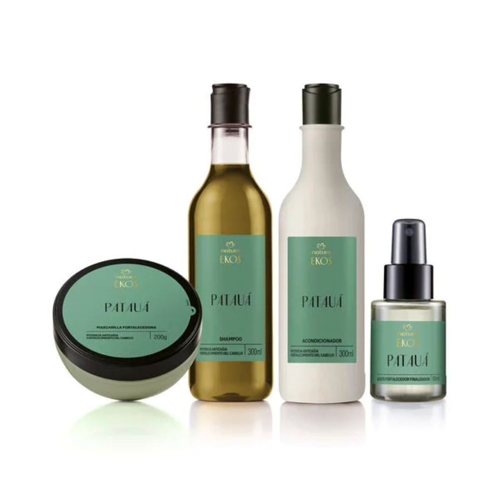 Kit Ekos Pataua Shampoo + Acondicionador + mascara y Oleo