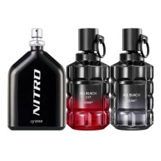 Nitro, All Black y All Black Vip