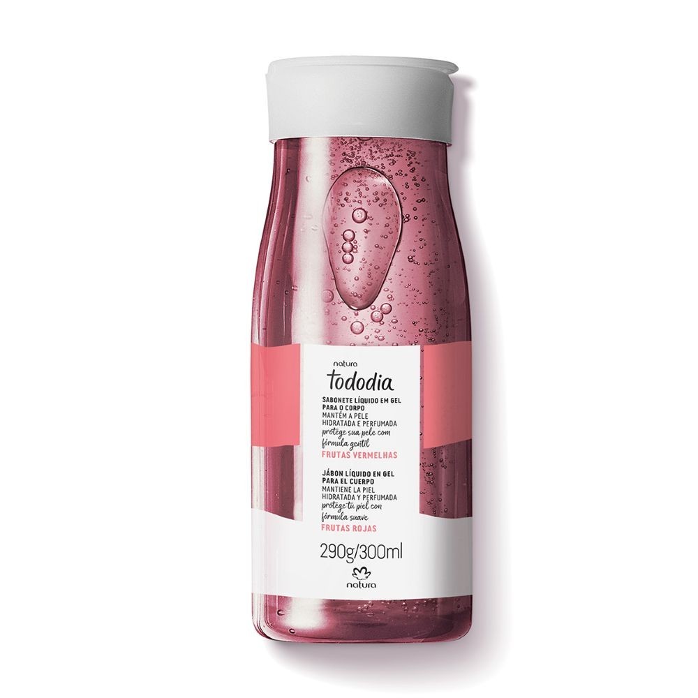 Tododia Jabón Líquido en gel Frutas Rojas 300 ml